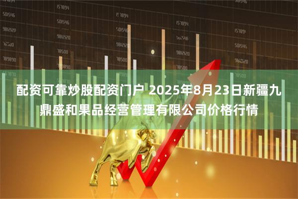 配资可靠炒股配资门户 2025年8月23日新疆九鼎盛和果品经营管理有限公司价格行情